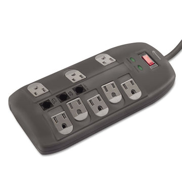 Innovera® Surge Protector, 8 Outlets, 6 Ft Cord, 2160 Joules, Black freeshipping - TVN Wholesale